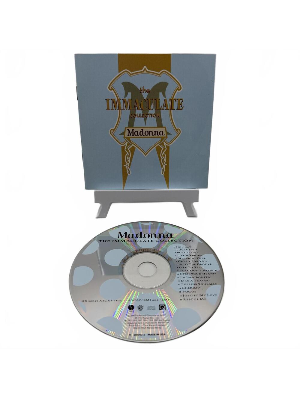 Madonna - The Immaculate Collection (1990) - Audio CD - Pop